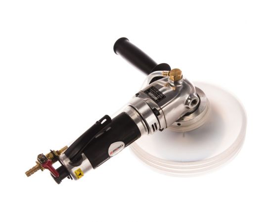 Угловая пневмошлифмашина с подачей воды Byemax BM-618W – изображение 3