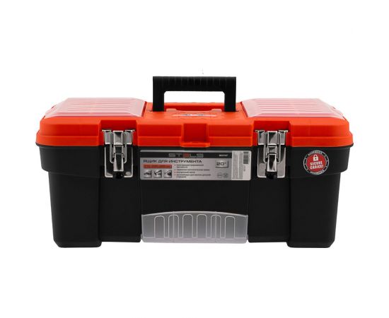 Ящик для инструмента с металлическими замками STELS 20"", 510x255x225 мм 90747 – изображение 3