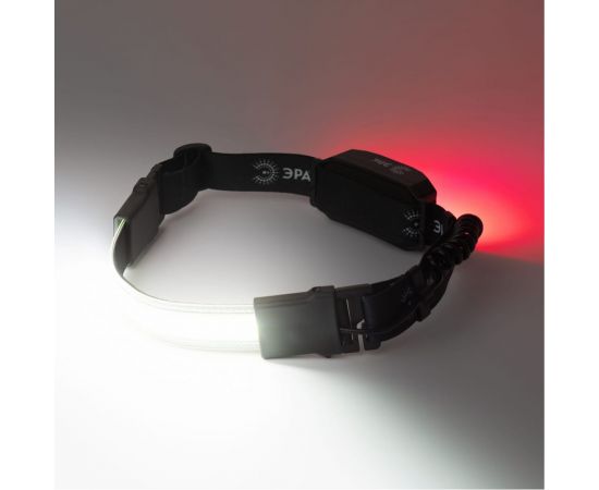 Налобный светодиодный аккумуляторный фонарь ЭРА GA-807 Кибер 5Вт COB 3 режима miscro USB Б0054033 – изображение 4