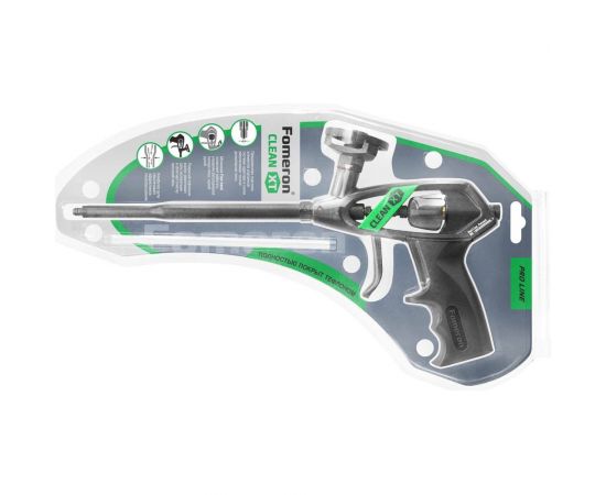 Усиленный пистолет для монтажной пены Fomeron тефлоновое покрытие иглы и кольца-адаптера clean хт 590008 – изображение 7