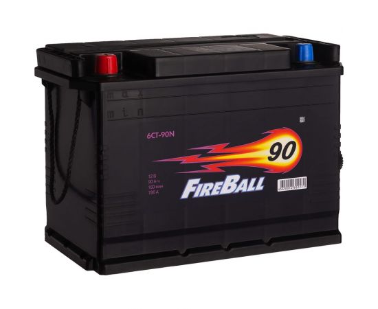 Аккумулятор FIRE BALL 6ст 90 N высокий, 780 А CCA, 590125020 