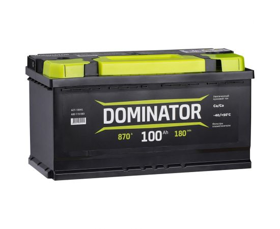 Аккумулятор DOMINATOR 6 СТ 100 Ач 1 L, 870 А ССА, 600119060 