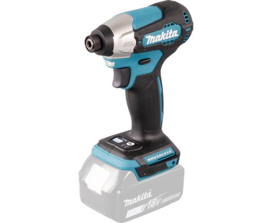 Аккумуляторный ударный шуруповерт Makita 18В, BL, XPT, Li-ion, 140 Нм DTD157Z 