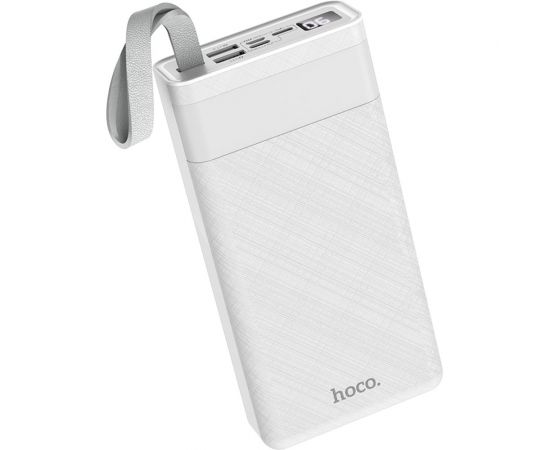 Портативный аккумулятор Hoco J73, 30000mAh, 2A, белый, 6931474739421 