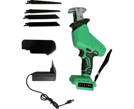 Сабельная аккумуляторная пила Zitrek ZKRS20 20В, Li-Ion аккум. 1шт., кейс 082-1890 