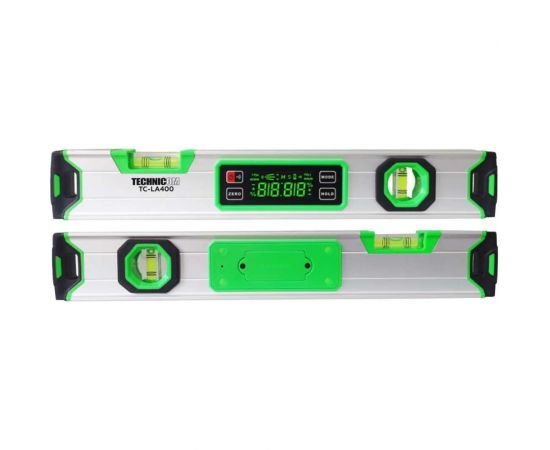 Электронный уровень-угломер TECHNICOM с магнитом, 400 мм TC-LA400 