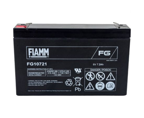 Батарея аккумуляторная 6 В, 7.2 Ач FIAMM FG10721 