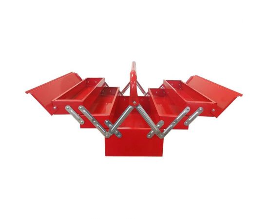 Металлический ящик для инструментов BIST 5-ти секционный, 420x200x210 мм BWD1327A 