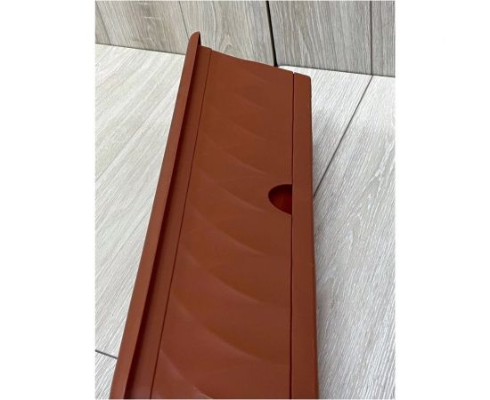 Ящик для растений с поддоном Martika Сиена 58 см, терракотовый С173-03-ТЕР – изображение 2