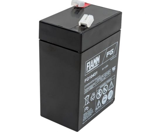 Батарея аккумуляторная 6 В, 4.5 Ач FIAMM FG10451 – изображение 2