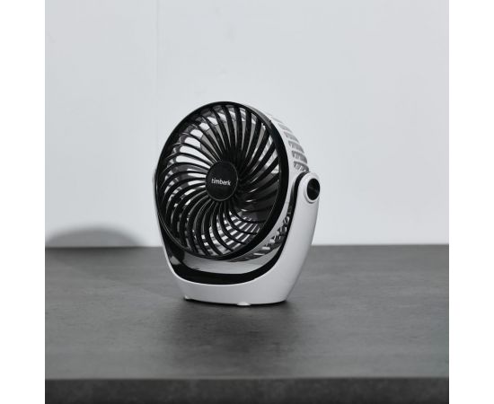 Настольный вентилятор с аккумулятором Timberk белый T-DF421 – изображение 2