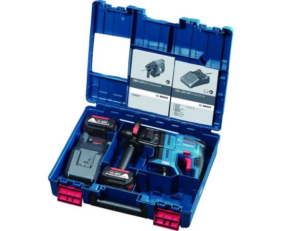 Аккумуляторный бесщеточный перфоратор Bosch GBH 180-LI с 2 АКБ и ЗУ 0611911121 – изображение 2