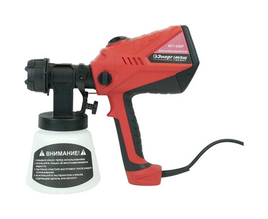Электрический краскопульт Энергомаш ГАРАНТ КП1-650Р – изображение 2