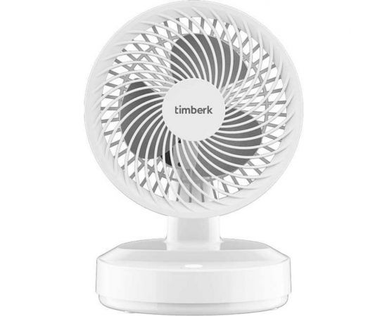 Настольный вентилятор с аккумулятором Timberk белый T-DF422 – изображение 2