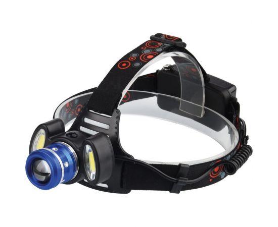 Аккумуляторный налобный фонарь Smartbuy 5 Вт LED + 2х3Вт COB, SBF-HL028 – изображение 2