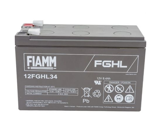 Аккумуляторная батарея 12 В, 8,4 Ач FIAMM 12FGHL34 – изображение 2