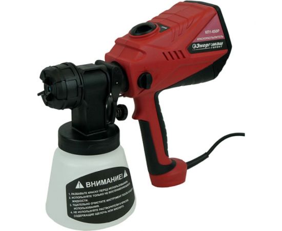Электрический краскопульт Энергомаш ГАРАНТ КП1-650Р – изображение 3