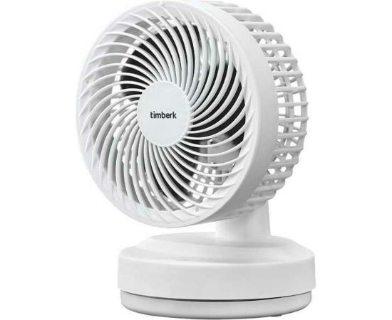 Настольный вентилятор с аккумулятором Timberk белый T-DF422 – изображение 3