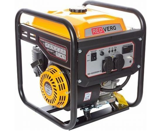 Инверторный бензиновый генератор открытого типа REDVERG RD-IG3300H-O 6678108 – изображение 4