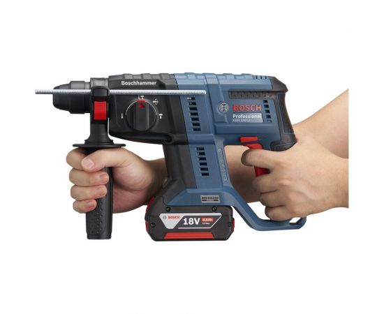 Аккумуляторный бесщеточный перфоратор Bosch GBH 180-LI с 2 АКБ и ЗУ 0611911121 – изображение 4