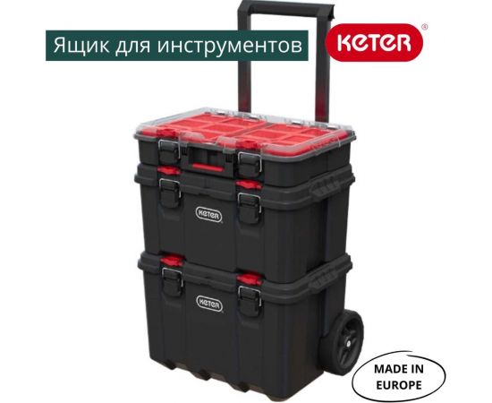 Ящик для инструментов KETER Stacks System Tool Box Pack N 17210774 – изображение 4