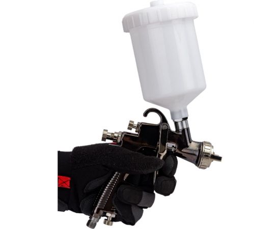 Краскопульт PI TOOLS МР-400 ф2.0мм, верхний бачок 3056 – изображение 5