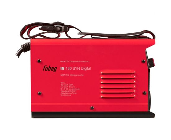 Сварочный инвертор FUBAG IN 180 SYN Digital 41387 – изображение 5