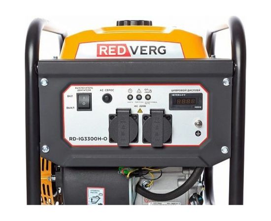 Инверторный бензиновый генератор открытого типа REDVERG RD-IG3300H-O 6678108 – изображение 5