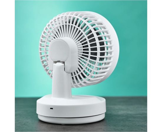 Настольный вентилятор с аккумулятором Timberk белый T-DF422 – изображение 7