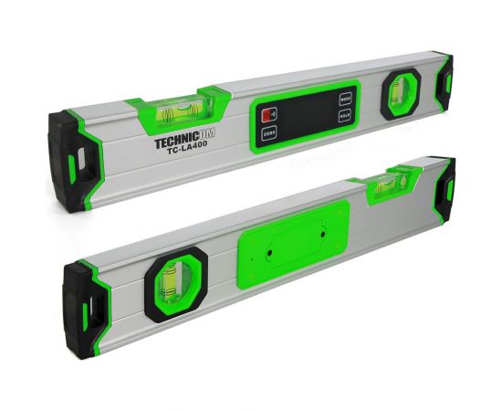 Электронный уровень-угломер TECHNICOM с магнитом, 400 мм TC-LA400 – изображение 8