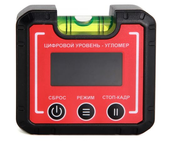 Компактный электронный уровень-угломер TECHNICOM с магнитом, 65 мм TC-LA65C – изображение 8