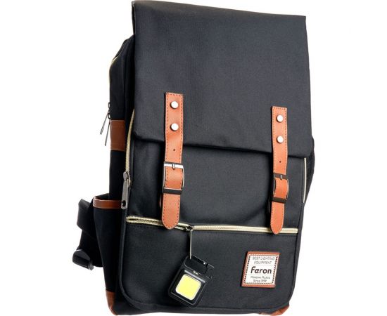 Универсальный аккумуляторный фонарь FERON th2404 с магнитом, usb type-c cob, пластик/алюминий 48524 – изображение 9