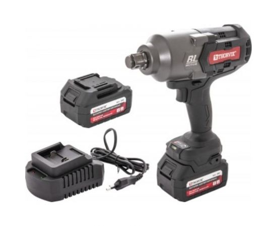 Аккумуляторный ударный гайковерт THORVIK BBIW121700 бесщеточный ,1/2DR, 21 В, 1700 Нм 53704 