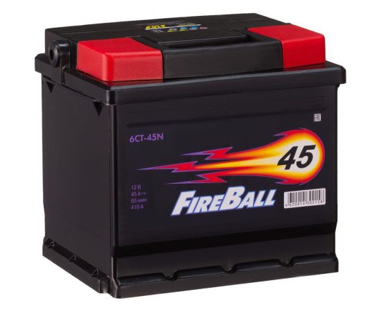 Аккумулятор FIRE BALL 6ст 45 N, 410 А CCA, 545103020 