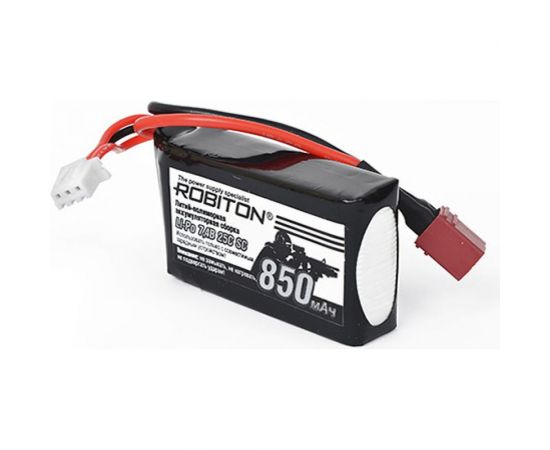 Аккумуляторная сборка ROBITON LP-STB2-850 Lipo 7.4В 850мАч 13761 