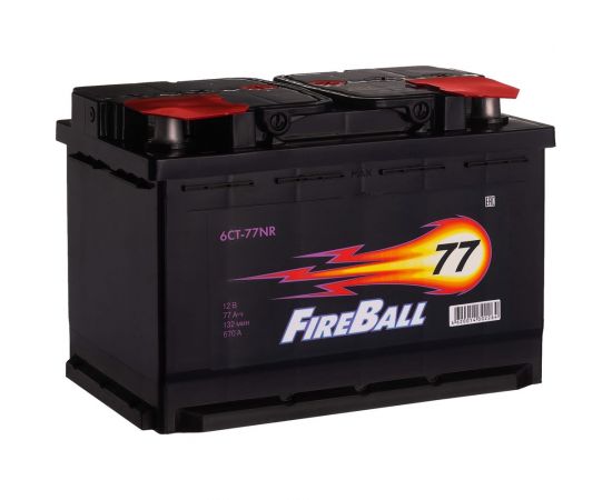 Аккумулятор FIRE BALL 6ст 77 NR, 670 А CCA, 577112020 