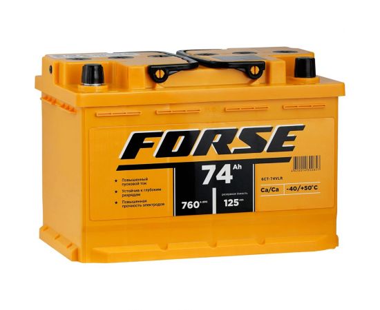 Аккумуляторная батарея FORSE 6ст-74 VLR 0 574112050 
