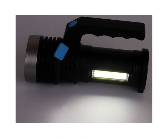 Аккумуляторный фонарь Ultraflash LED53765 4В, черный 2LED, 3 Вт, 4 режима USB 14665 