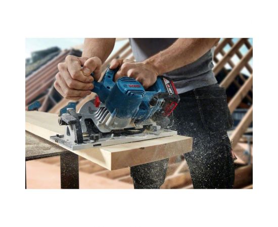 Аккумуляторная циркулярная пила Bosch GKS 185-LI (1 Ак.Б) 06016C1223 – изображение 17