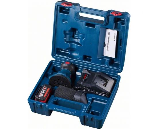 Эксцентрикова шлифмашина Bosch gex 185-li 06013A5021 – изображение 2