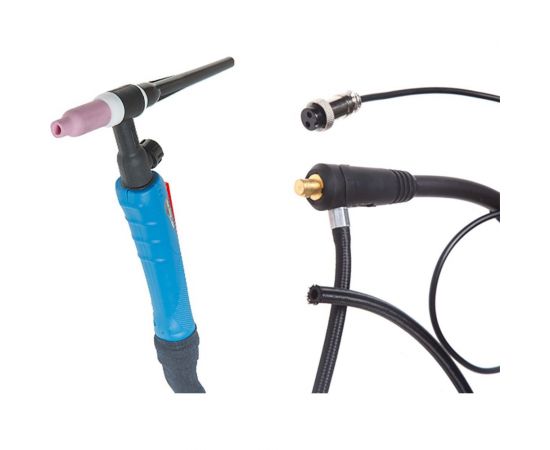Горелка сварочная TIG WGT-17V 4 м, 150 А SOLARIS WGT-17V425 – изображение 2