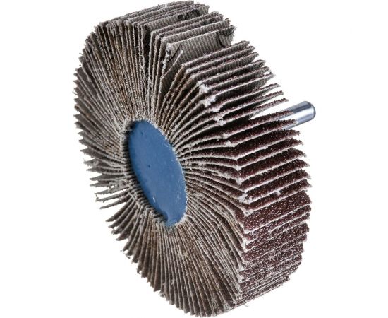 Круг лепестковый радиальный на дрель 80х20х6 мм, P80 S.E.B. 504KS-80*20*6P80 – изображение 3