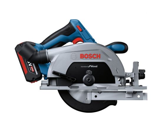 Аккумуляторная циркулярная пила Bosch GKS 185-LI (1 Ак.Б) 06016C1223 – изображение 3