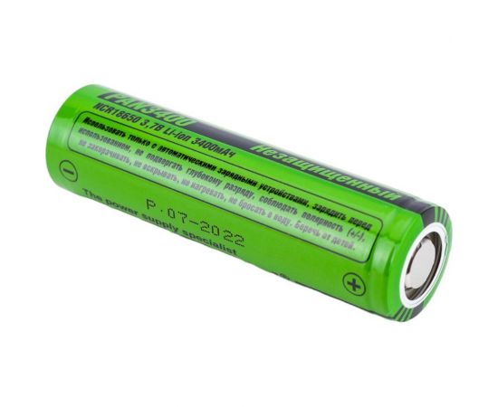 Аккумулятор ROBITON PAN3400 NCR18650B без защиты 12386 – изображение 3