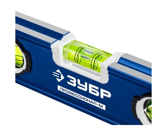 Компактный усиленный магнитный уровень ЗУБР Профессионал-М 230 мм 34581-023 – изображение 3