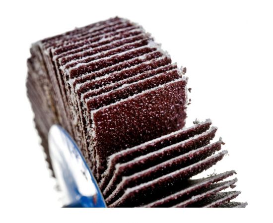 Круг лепестковый радиальный на дрель 80х20х6 мм, P80 S.E.B. 504KS-80*20*6P80 – изображение 4