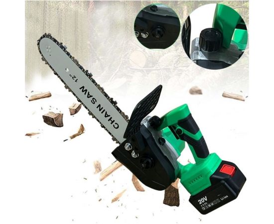 Аккумуляторная цепная пила Zitrek GreenSaw 20 PRO 20 В, 4 Ач, Li-ion аккумуляторы 2 шт, зарядное устройство 082-1852 – изображение 4