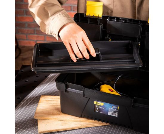 Ящик для инструментов DELI DL432414 355x180x150 мм 98476 – изображение 6