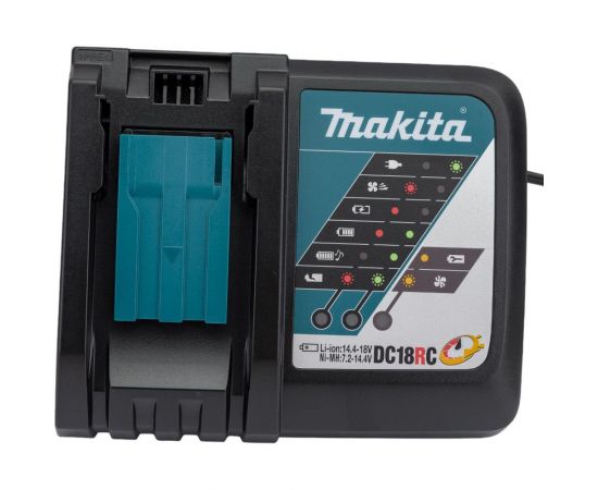 Аккумуляторный ударный гайковерт Makita бесщеточный, 18 В, 1x5 Ач Li-ion, 0-1800/2600/3500у/м, 280 Нм, квадрат 1/2"", 1.7 кг, кор., подсв, М10-М20, кейс DTW285RTK – изображение 7