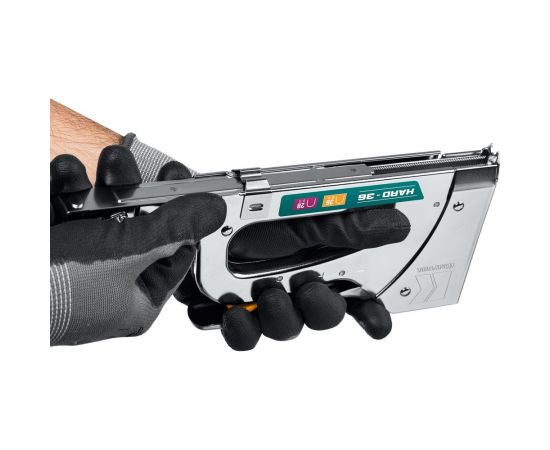 Кабельный рессорный степлер KRAFTOOL Hard-36 тип 36(10-14мм/28 3186 – изображение 8